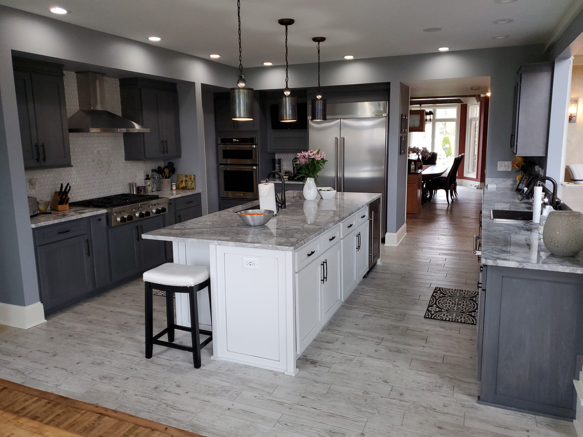 modern kitchen remodel erie pa