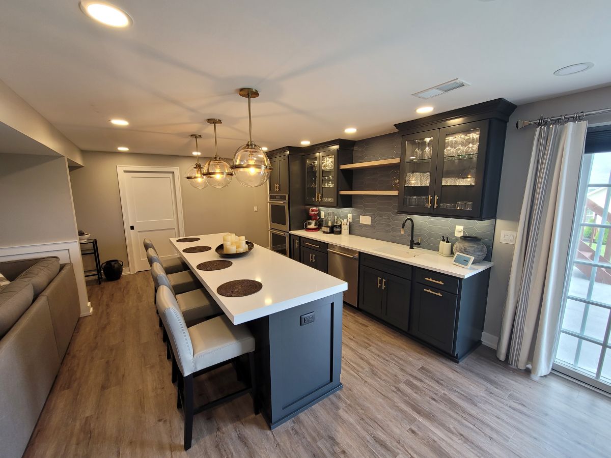 basement kitchenette