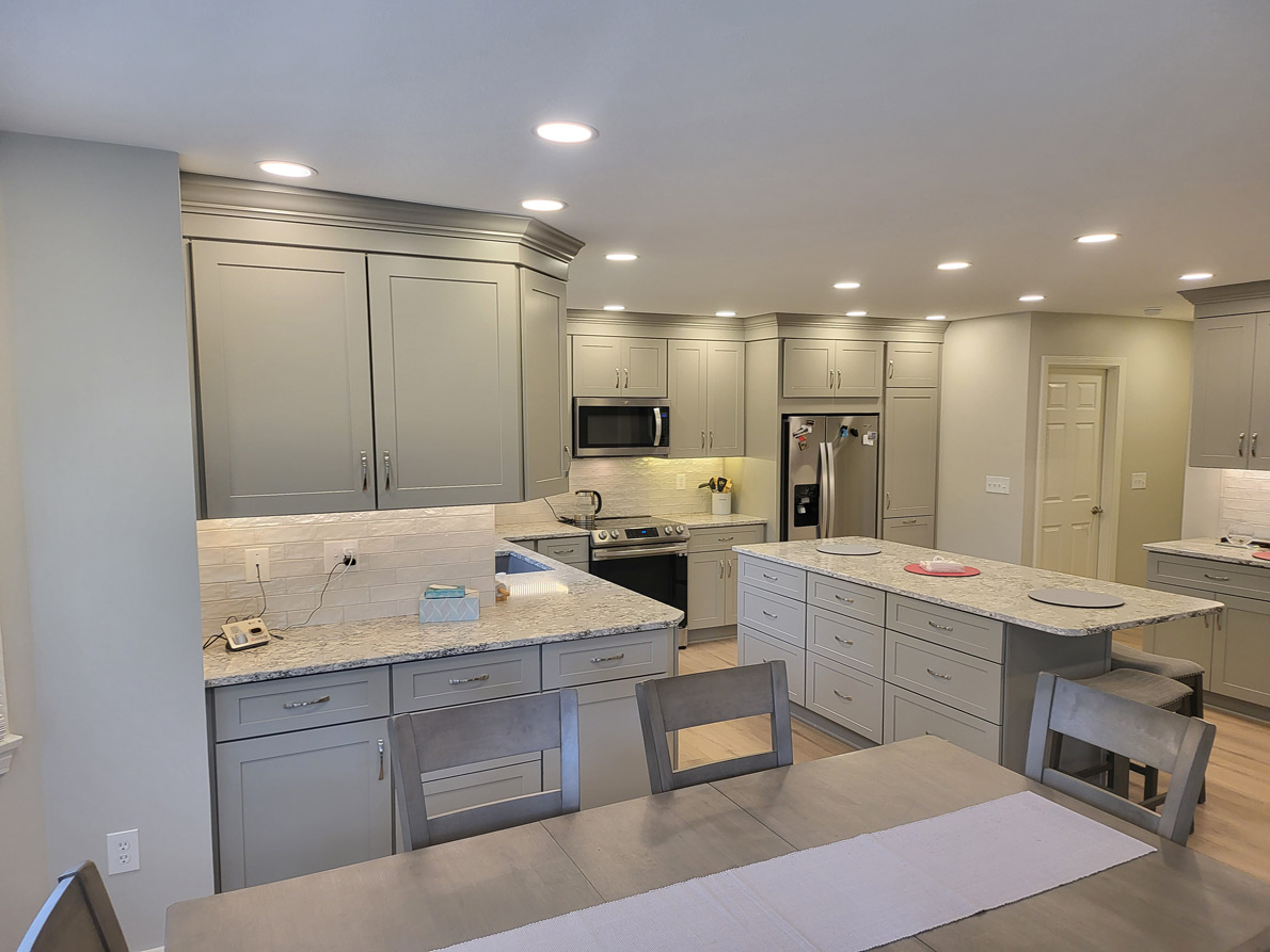 modern kitchen remodel erie pa