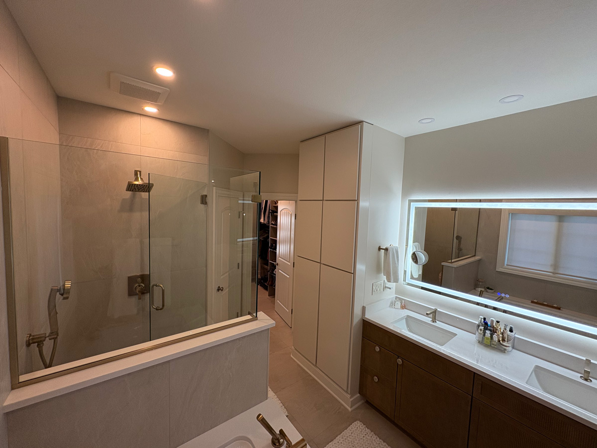 modern master bath erie pa